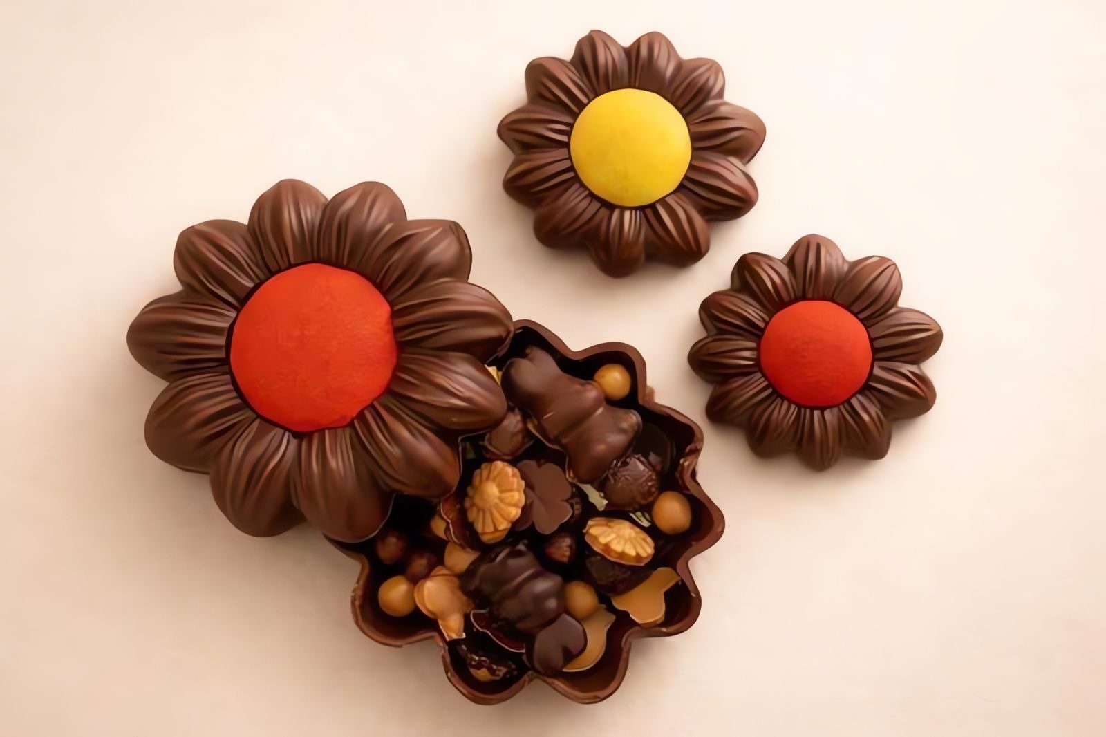 Saveurs de chocolat exclusives créées pour une entreprise